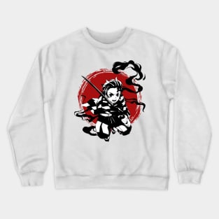 tanjiro demon slayer Crewneck Sweatshirt